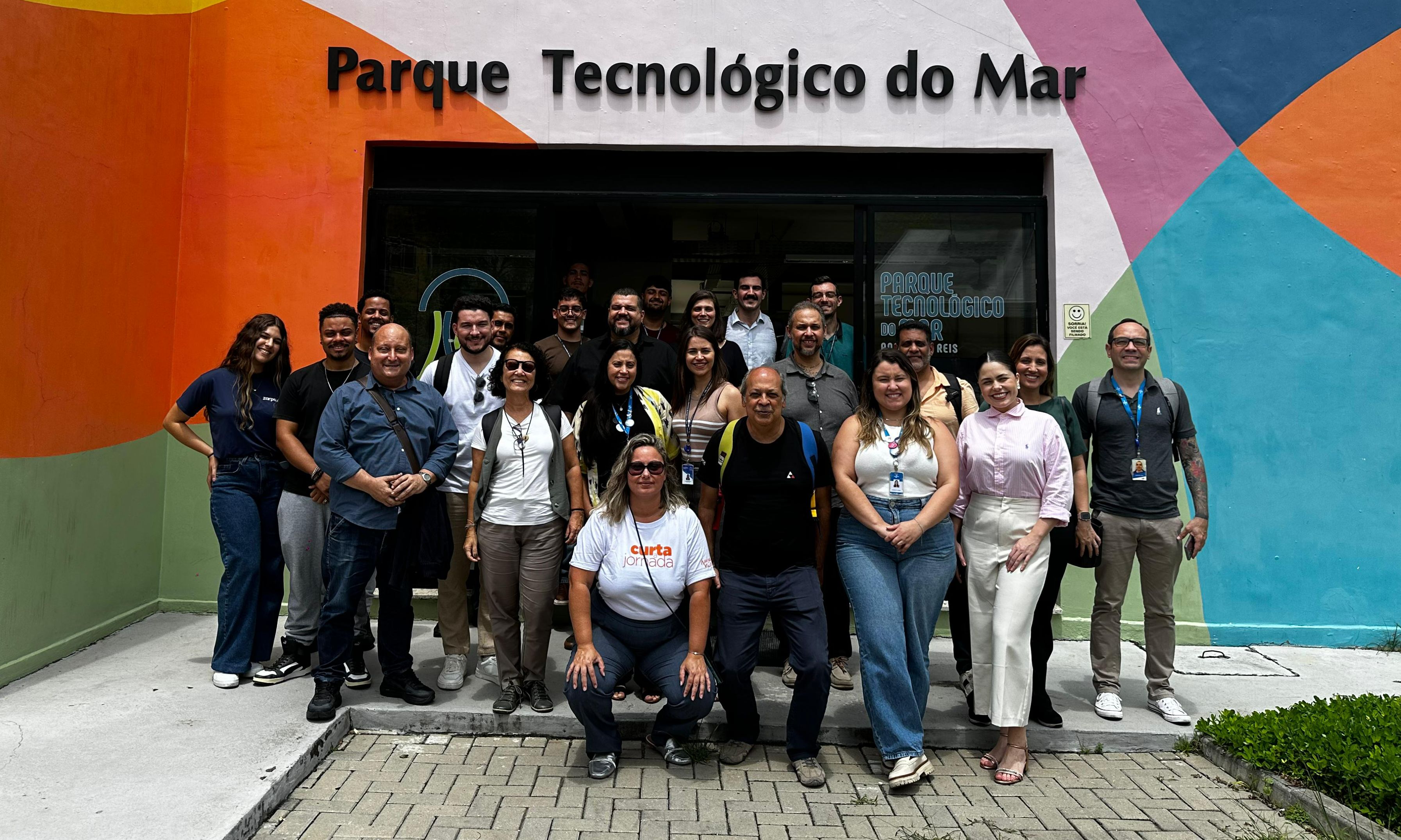 Comitiva técnica de Niterói visita o Parque Tecnológico do Mar