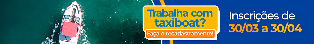 Recadastramento de taxiboats