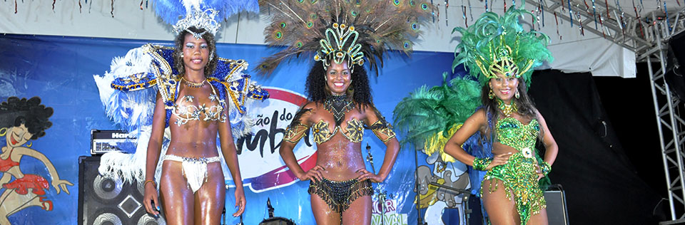 Capa da notícia: Eleitas rainha e rainha gay do Carnaval de Angra