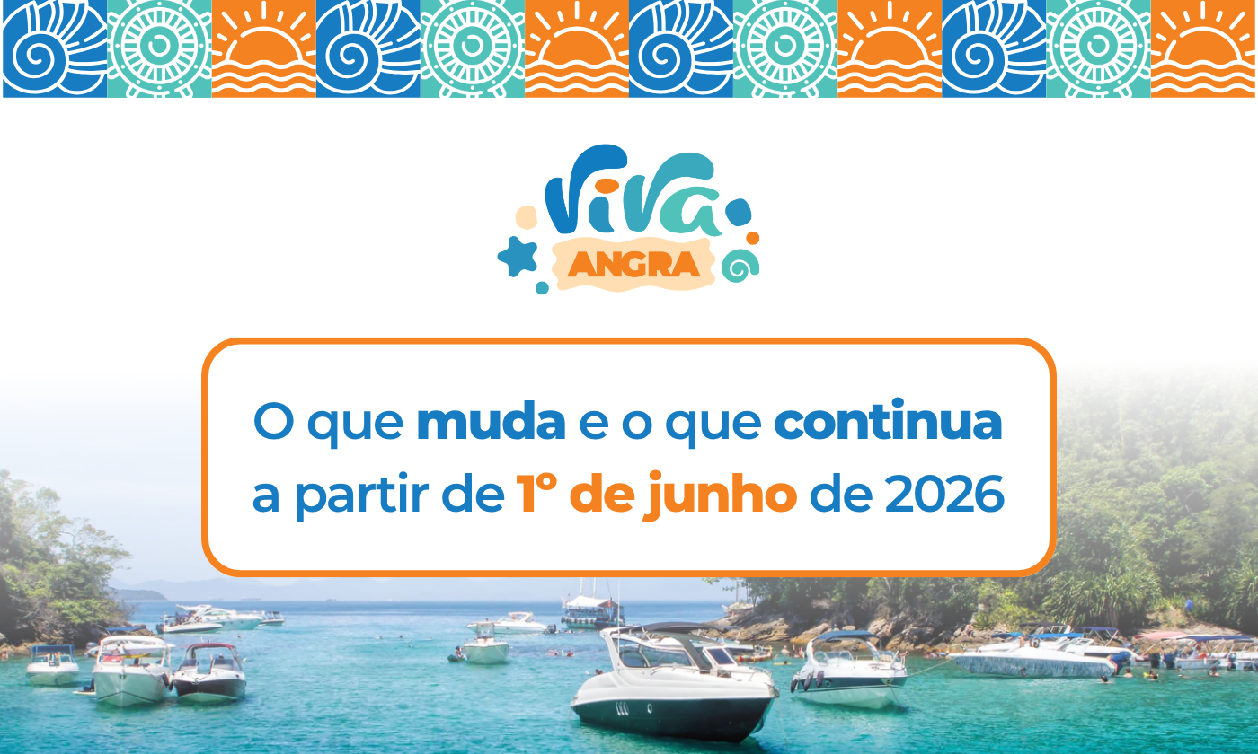 Capa da notícia: Prefeitura de Angra aperfeiçoa regras do Viva Angra - Sistema Digital do Turismo