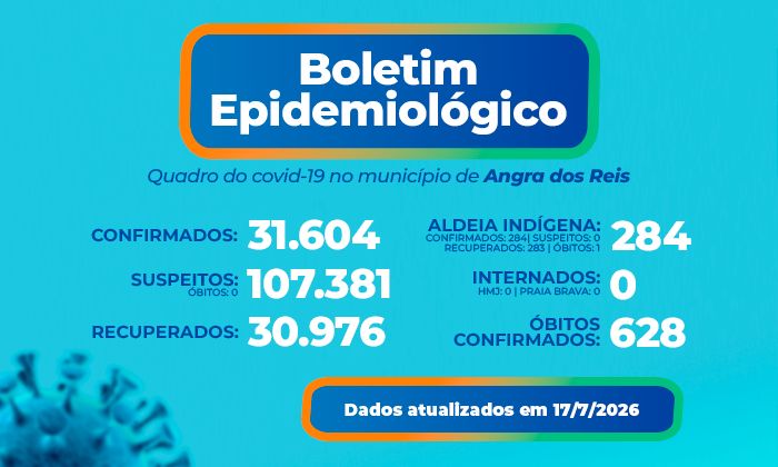 Boletim epidemiológico – 17 de julho