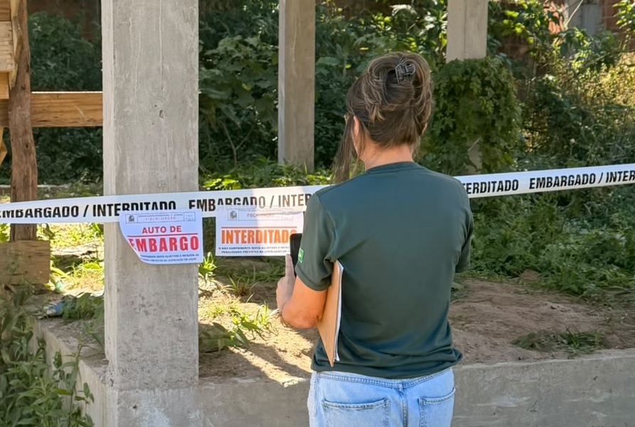 Prefeitura intensifica fiscalização para combater ocupações irregulares